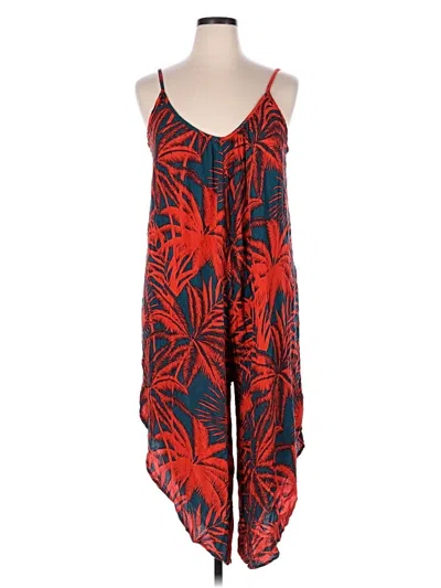 Pre-owned Pj Salvage Romper In Red