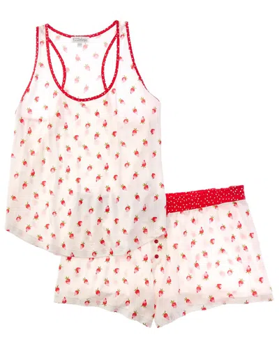 Pj Salvage Set Of 2 Pajama Short Set In Multi