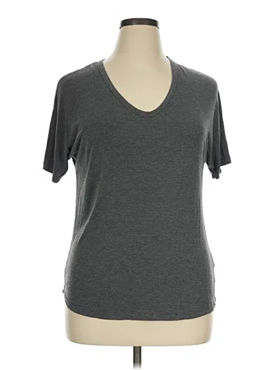 Pre-owned Pj Salvage Short Sleeve T-shirt In Gray
