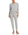 Pj Salvage Sparkle Thermal Ski Set In Heather Grey In Heather Grey