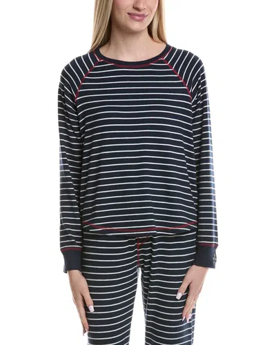 Pj Salvage Snowflake Kiss Top In Blue