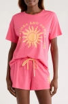 Pj Salvage Soft & Shortee Jersey Short Pajamas