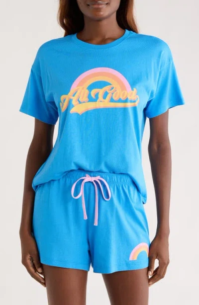 Pj Salvage Soft & Shortee Jersey Short Pajamas