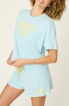 Pj Salvage Softee Short Pajamas In Blue