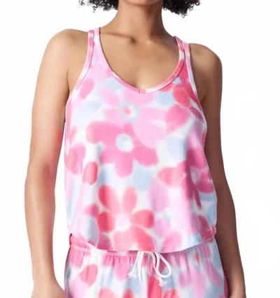 Pj Salvage Spread Kindess Tank & Short Set In Pink
