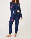 Pj Salvage Marshmallow Party Pajama Set In Blue