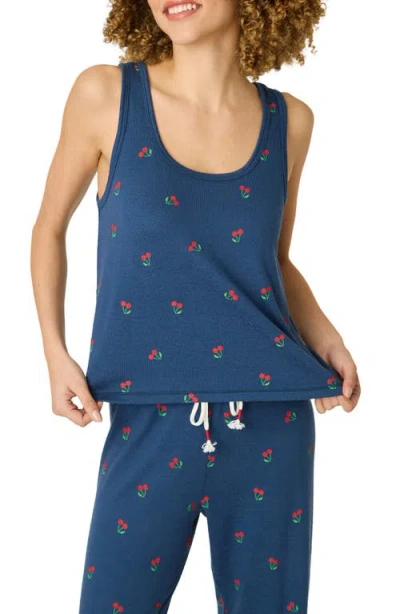Pj Salvage Star Spangled Summer Lounge Tank In Blue