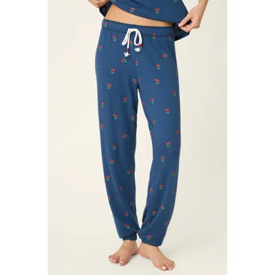 Pj Salvage Star Spangled Summer Pajama Pants In Blue
