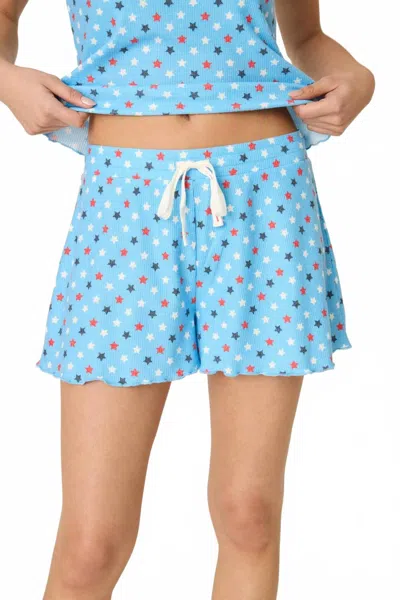 Pj Salvage Star Spangled Summer Pajama Short In Blue