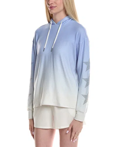 Pj Salvage Star Studded Hoodie In Blue