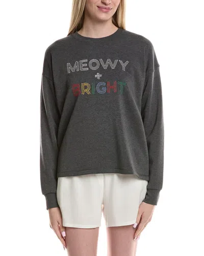 Pj Salvage Star Studded Hoodie In Blue