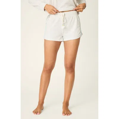 Pj Salvage Sunday Funday Pajama Shorts In White