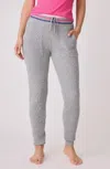 Pj Salvage Sweater Weather Drawstring Pants In Grey
