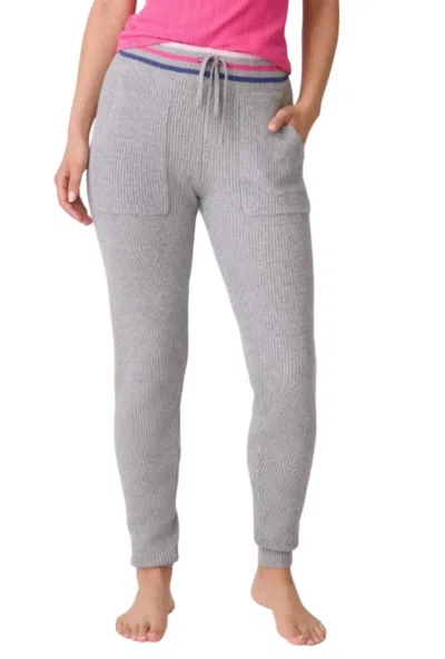 PJ SALVAGE SWEATER WEATHER BANDED PANTS IN GREY