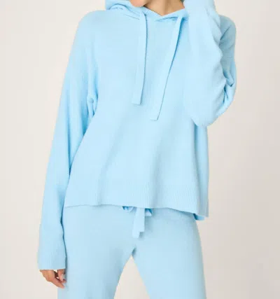 Pj Salvage Sweater Weather Hoodie In Light Sky In Blue