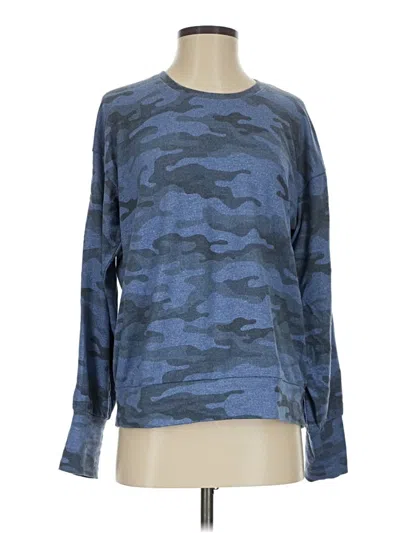 Pre-owned Pj Salvage Sweatshirt In Blue
