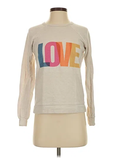 Pre-owned Pj Salvage Sweatshirt In Tan