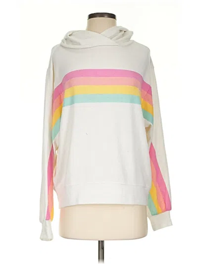 Pre-owned Pj Salvage Sweatshirt In White