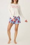 Pj Salvage Sweeter Than Hot Cocoa Pajamas In Ivory