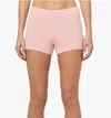 Pj Salvage Sweetheart Pointelle Shorts In Pale Pink In Pink