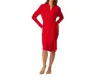Pj Salvage Textured Essentials Robe In Red