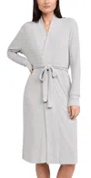 Pj Salvage Textured Essentials Robe Heather Grey In Heather Grey