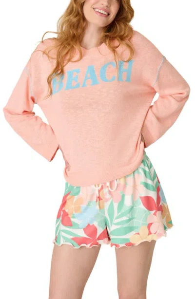 Pj Salvage The Coastal Club Sweater In Orange
