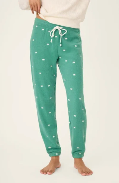 Pj Salvage The Outsider Banded Pajamas Pants In Green