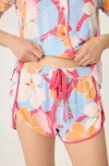 Pj Salvage Tropical Dreams Pajama Shorts