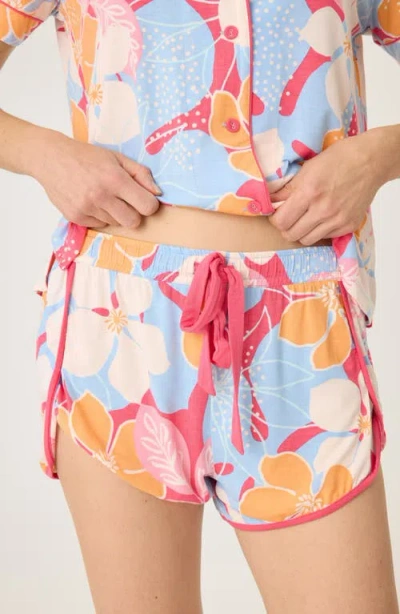 Pj Salvage Tropical Dreams Pajama Shorts