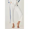Pj Salvage Back On Track Cropped Pants In Ivory In Ivory