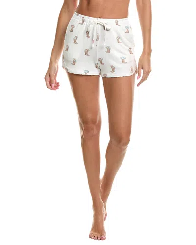 Pj Salvage Western Blooms Short In White