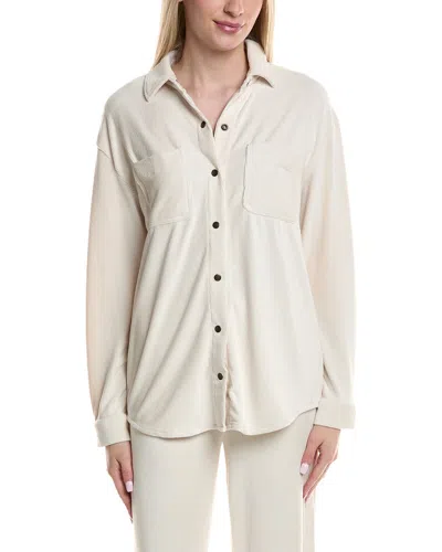 Pj Salvage Winter Corduroy Top In Neutral