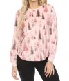 Pj Salvage Women's Blush Happy By Nature Top In Pink In Pink
