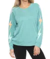 Pj Salvage Women's Gradient Vibes Top In Sea Green In Green