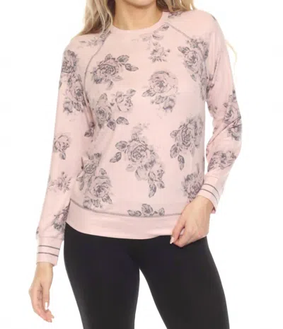 Pj Salvage Women's La Vie En Rose Top In Pink Clay