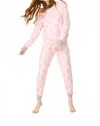Pj Salvage Life Is Sweet As Cherries Pajama Set In Ballet Pink In Pink