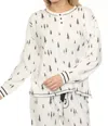 Pj Salvage Women's May The Forest Be With You Top In Ivory In White