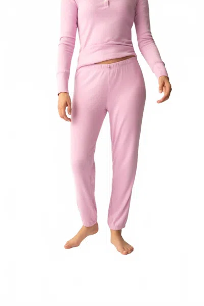 Pj Salvage Women's More Amour Pants In Azalea In Pink