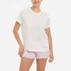 PJ SALVAGE WOMEN'S RELAXED BREATHABLE T-SHIRT IN IVORY