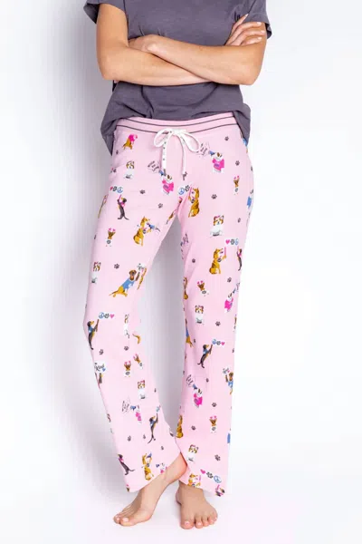 Pj Salvage Woof For Love Pajama Pant In Blush In Pink