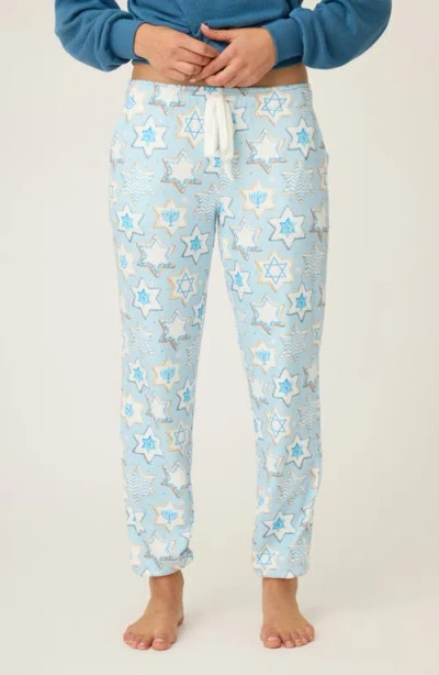 Pj Salvage You Had Me At Shalom Pajama Pants In Blue