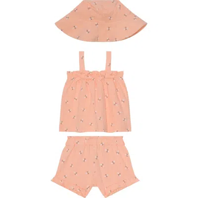 Pl Baby By Petit Lem 3-piece Tank Set In Brown