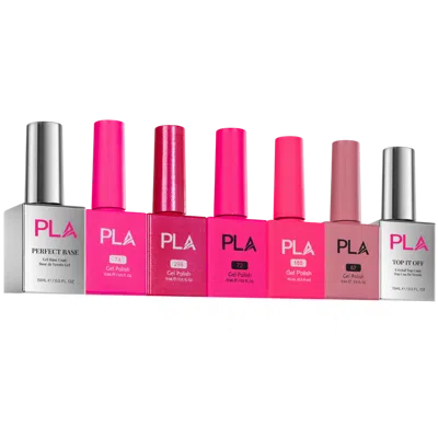 Pla Beauty Gel Polish Starter Kit - Think Pink