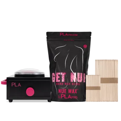 Pla Beauty Nue Wax At Home Hard Wax Starter Kit