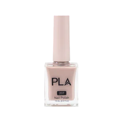 Pla Beauty Oil Lacquer Nail Polish - Fashionably Light - 207 Oil Lacquer