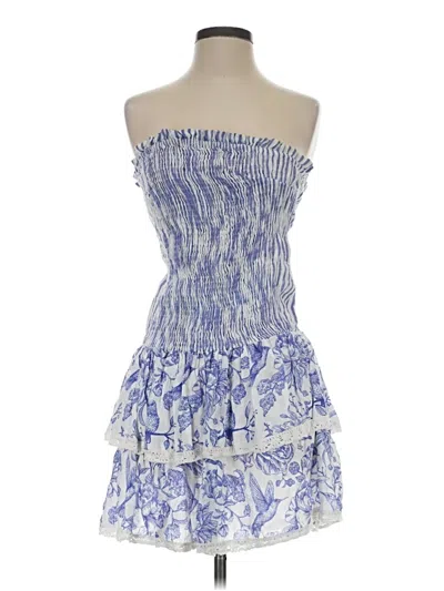 Pre-owned Place Nationale Cocktail Dress In Blue
