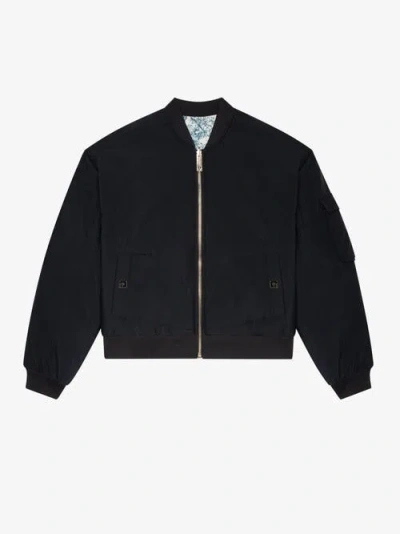 Place Of Elms 1776 Reversible Bomber In Black