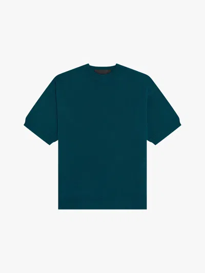 Place Of Elms Capri Mare Crew-neck T-shirt In Blue