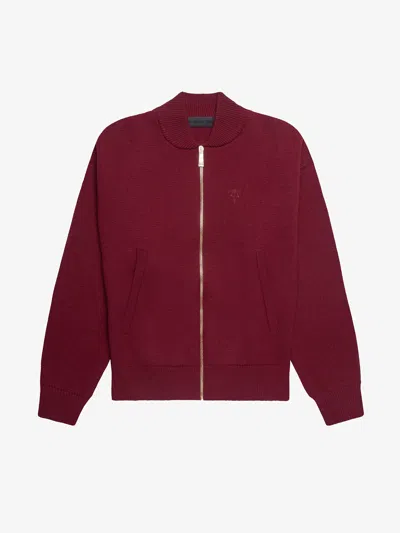 Place Of Elms Classe Barolo Bomber In Red